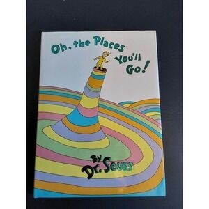 New Dr. Seuss  Hardcover Book,  Oh, The‎ Places You'll Go!